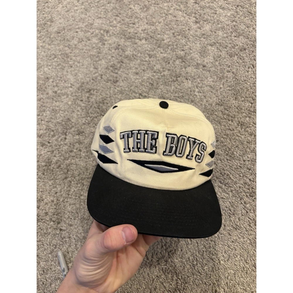 Barstool Sports Hat "The Boys" Diamond Logo Snapback Oakland Raiders Colors OSFM